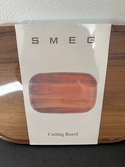 Smeg skärbräda trä