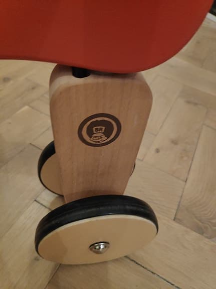 Mini walker wooden bike