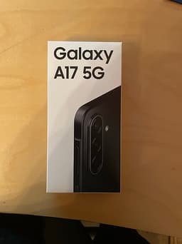 Samsung Galaxy A17 5G smartphone 128 GB svart