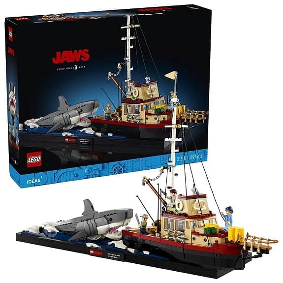 LEGO Ideas Jaws OÖPPNAD