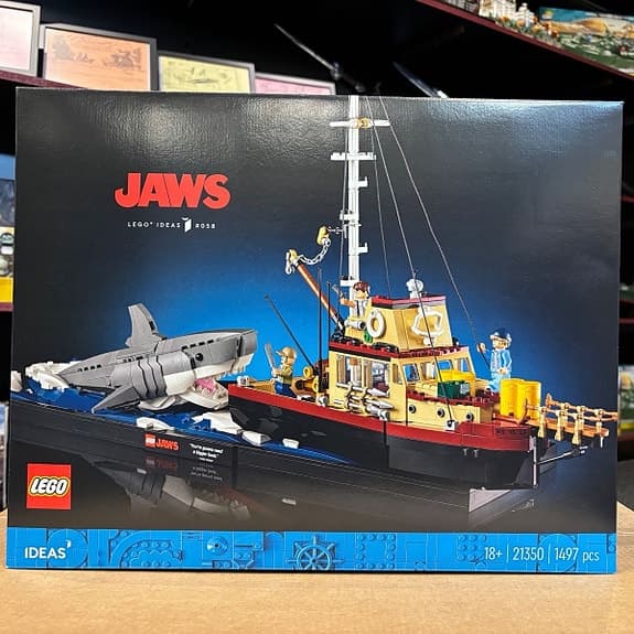 LEGO Ideas Jaws OÖPPNAD