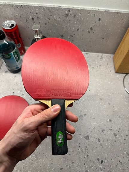 Stiga Inspira CCF + Tibhar Evolution