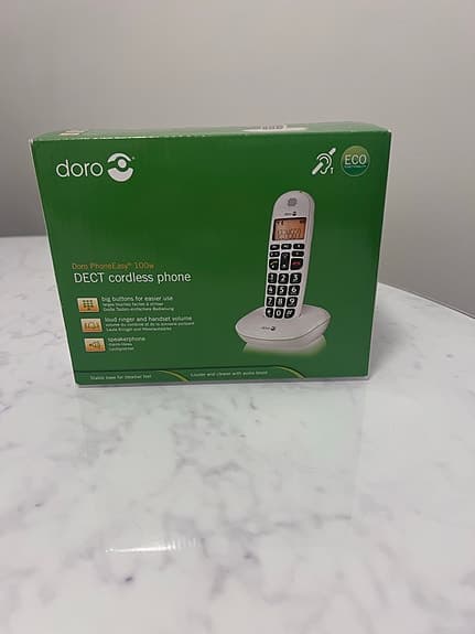 Doro PhoneEasy 100w trådlös telefon vit