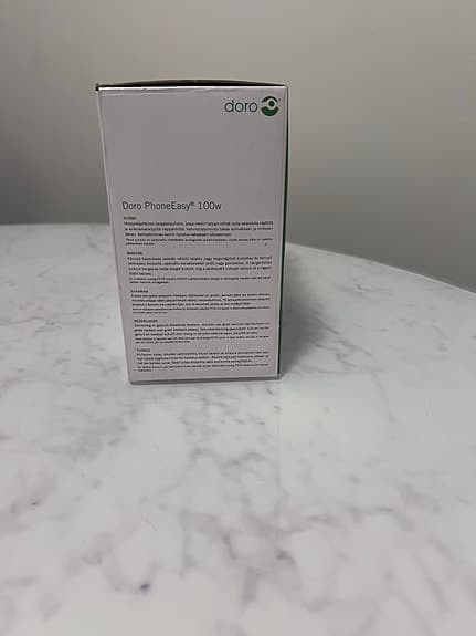 Doro PhoneEasy 100w trådlös telefon vit