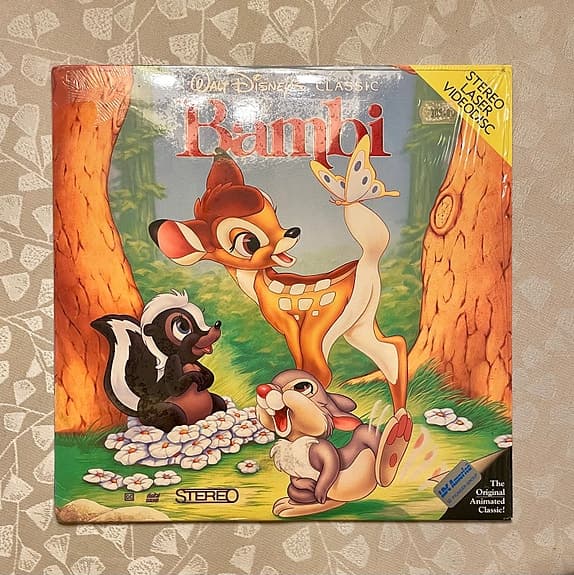 Laserdisc-filmer Walt Disney och andra genrer