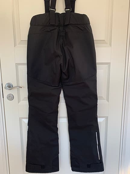 Everest skidbyxor 170 svart med hängslen