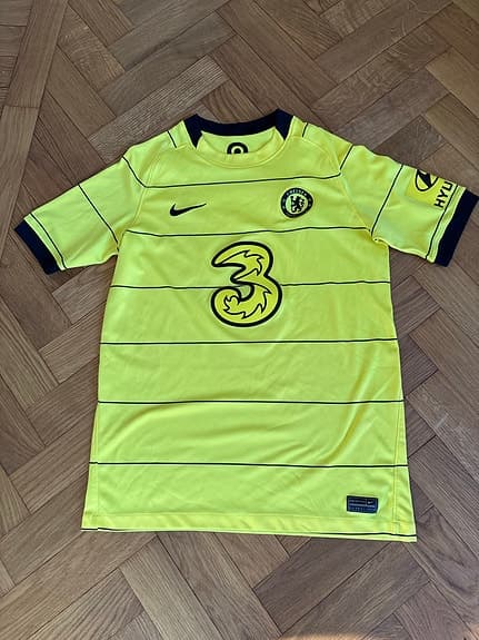 Chelsea fotbollströja junior 158 gul