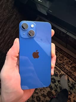 iphone 13 mini 5G 128GB BLUE 100%Batterihälsa