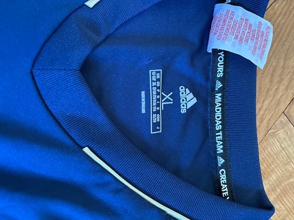 DIF fotbollströja blå XL/ E 176