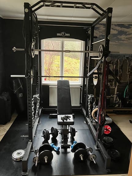 Komplett hemmagym i bra kvalitet.