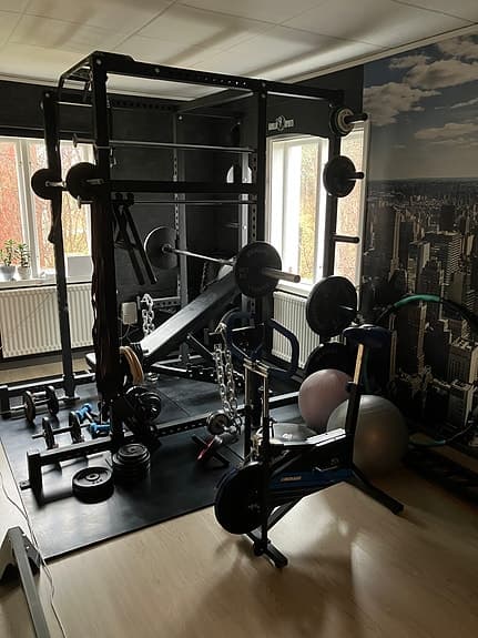 Komplett hemmagym i bra kvalitet.