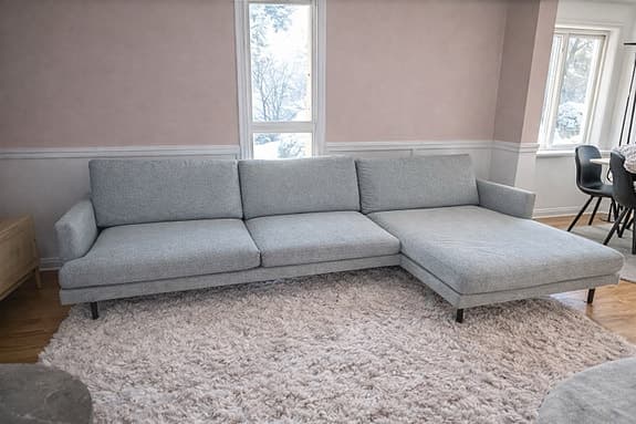 IKEA KLINTORP 4-sitssoffa – grå