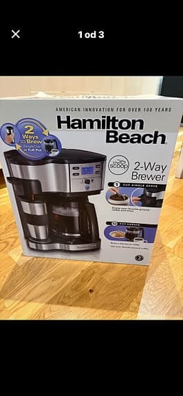 Hamilton Beach 2-Way Brewer kaffebryggare