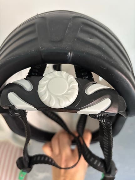 Cykelhjälm XS/S svart grön