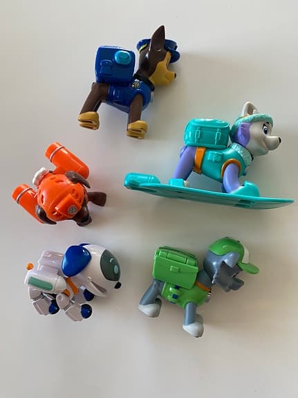 Paw Patrol figurset leksaksfigurer