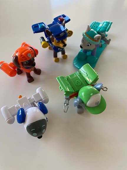 Paw Patrol figurset leksaksfigurer