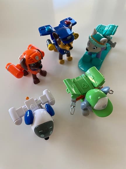 Paw Patrol figurset leksaksfigurer