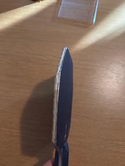 Stiga Cybershape bordtennisracket trä svart