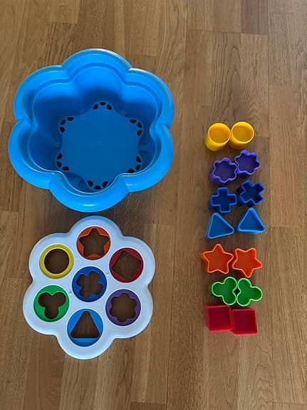 Plocklåda + pussel