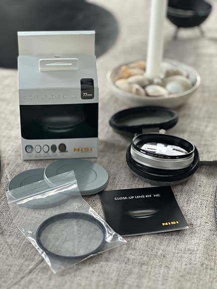 Nisi close up lens for Macro photo