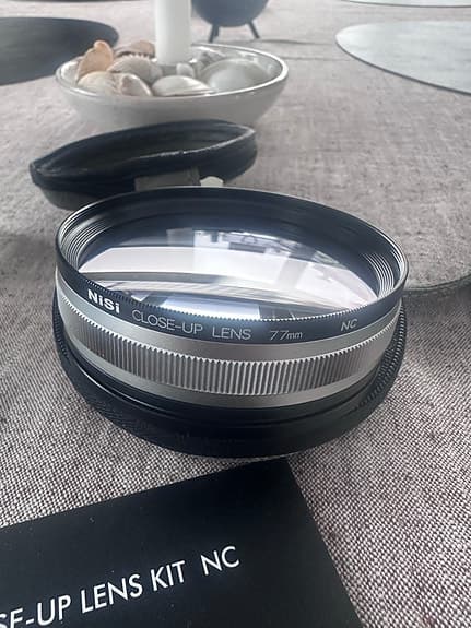 Nisi close up lens for Macro photo