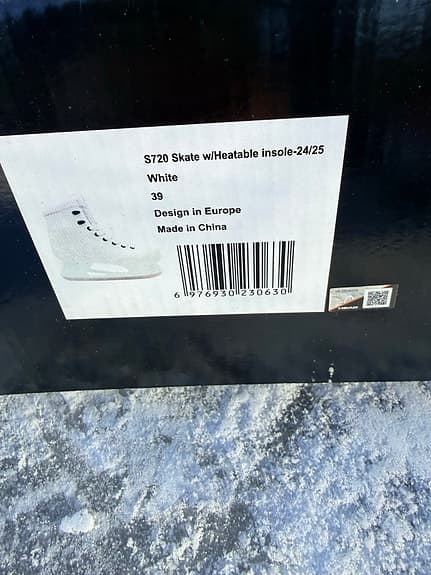 Vita skridskor från Head strl 39