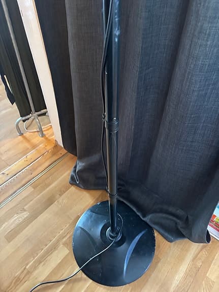 Infravärme på stativ