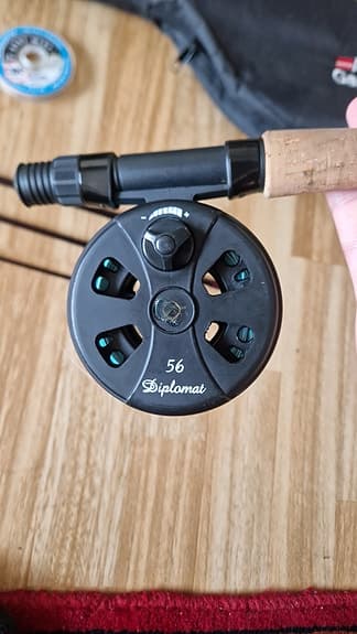 Diplomat Fly flugfiskeset 9 ft 5–6 grafit