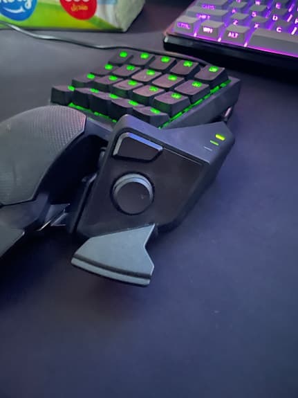 Razer Tartarus spelkeypad med RGB-belysning svart