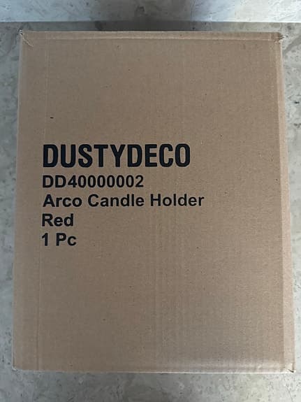 Dusty Deco Arco Candle Holder