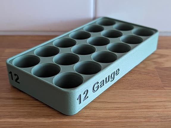 12 Gauge - laddbricka