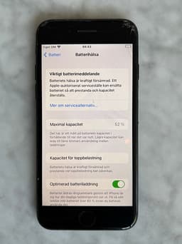 Apple iPhone 7 mobiltelefon 32 GB svart