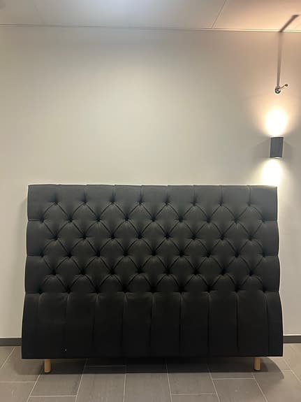 Viking Beds sänggavel grå
