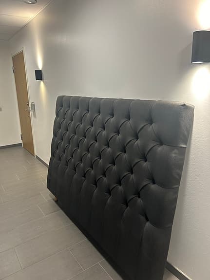 Viking Beds sänggavel grå