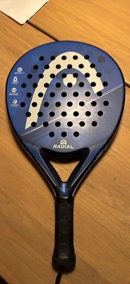 Padel racket head graphenext radial