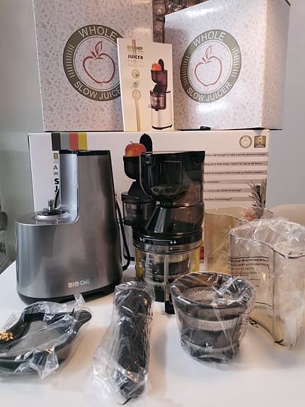 BioChef Atlas Whole Kall Juicepress & Frukt- och Grönsaks råsaftcentrifug