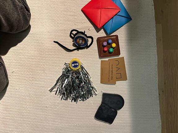 Squid Game lekset med tillbehör flerfärgad