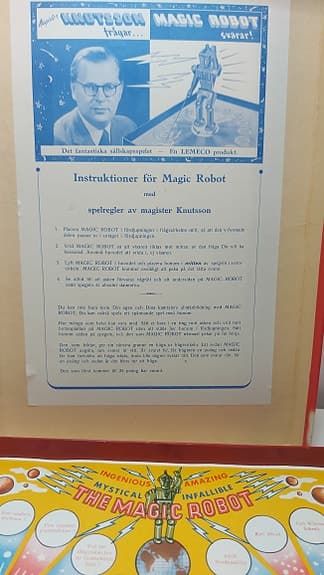 The Amazing Magic Robot – Vintage 1950/60-tal – old  Made in England