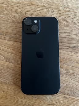 Apple iPhone 15 mobiltelefon 256 GB svart