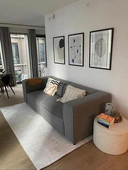 BoConcept Carmo 2,5-sitssoffa – grå