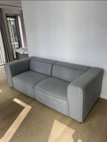 BoConcept Carmo 2,5-sitssoffa – grå