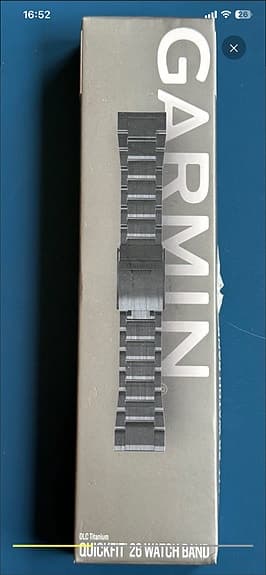 Garmin Quickfit 26mm Klockarmband DLC Titanium