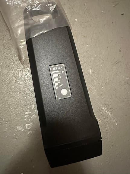 Yamaha batteri till elcykel svart