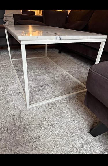 Äkta marmor soffbord!