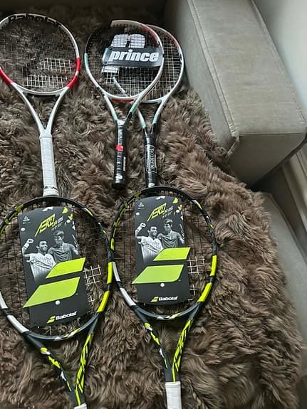 Tennisracket lagerrensning