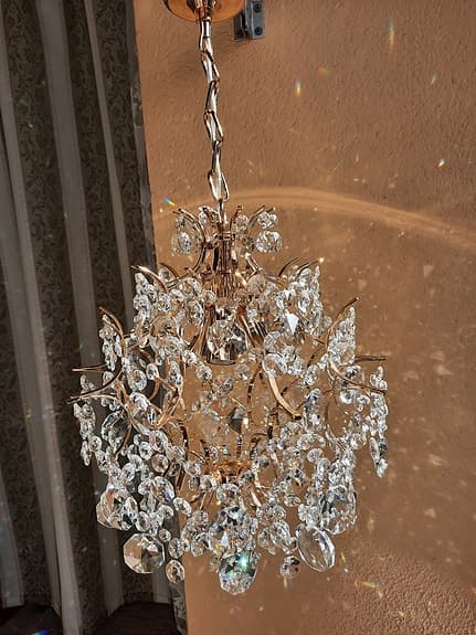 Lyxig Kristallkrona, taklampa