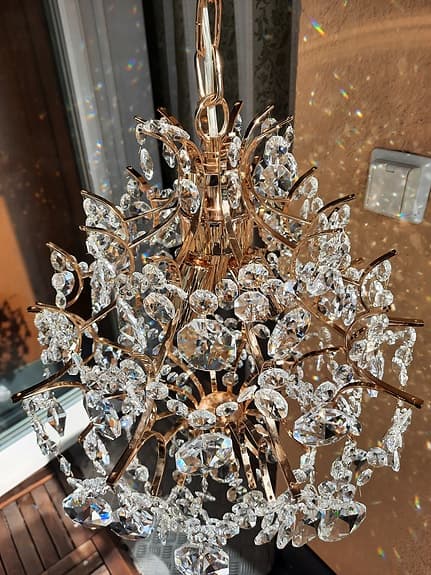Lyxig Kristallkrona, taklampa