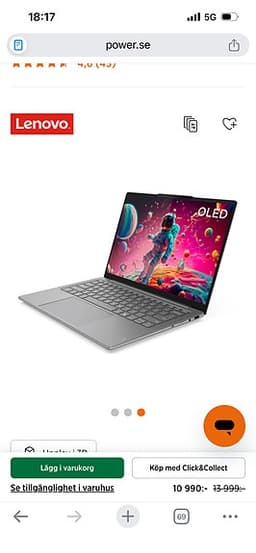 Lenovo yoga slim 7, silver