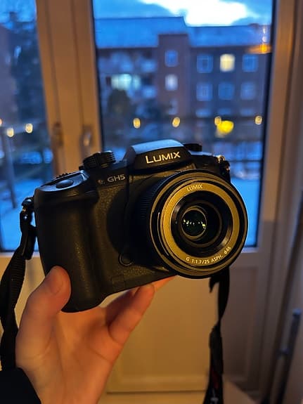 Panasonic GH5 systemkamera - komplett kit med 2 objektiv