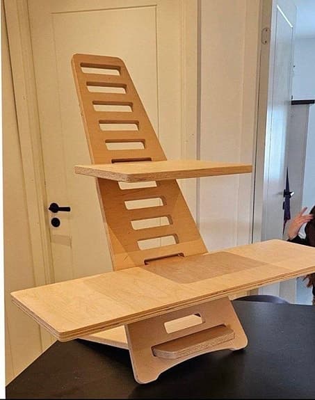 Datorbord höjd -justerbar